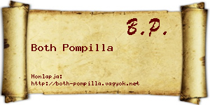 Both Pompilla névjegykártya